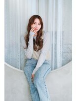 レリーオーファ 六甲(RelyOfa)&nbsp;大人ロングウェーブ3髪質改善、白髪ぼかし