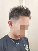 メンズカット★サイドバングカット