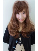 ヘアアンドアイラッシュ ココアンジェ くりえいと宗像店(Coco Ange)&nbsp;【CocoAngeくりえいと/担当：西原】ゆるふわウェーブ