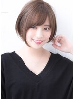 セイドット リー(Say. Ree)&nbsp;Say.ree ショートボブ 顔周りカット 斜めバング アッシカラー