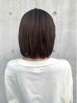 ニスル 町田店(NISURU)&nbsp;似合わせカット/大人ガーリー/ダークアッシュ/着物/町田/町田駅