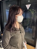 ヌープヘアーアイス(NUUP.hair ici)&nbsp;20代30代大人可愛いラベンダーピンクベージュ