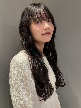 テテ ニコ(tete nico) 【ニラサキユウマ】ニュアンスパーマ/ロングヘア/レイヤー/艶髪