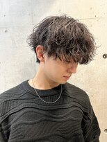 リベルテ グリット(Liberte Grit)&nbsp;色気ウェットスパイラルパーマメンズミディアムサーフカール