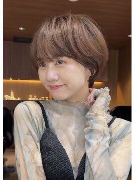 ロンドアンメゾン 原宿(Lond un Maison.) イメチェン外ハネボブ美髪ワイドバングレイヤーショート/原宿