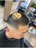 坊主スキンフェード