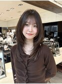 大人かわいいハッシュカット