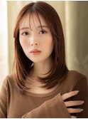 艶カラー内巻きワンカールエアストレートTc2浦和20代30代40代