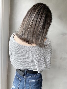 フル(FuLL) ハイライトで作る外国人風バレイヤージュカラー♪