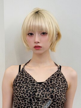 ロンドソレイユ 池袋(Lond soleil) くびれヘア/顔周り/韓国/ボブ/レイヤーカット/前髪/カラー/池袋