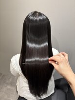 イオエ 西梅田(ioe)&nbsp;ブリーチなしカラー／髪質改善/ミルクティーベージュ/顔へア