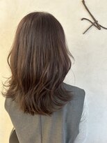 リンク(Link)&nbsp;マロンベージュ/ロング/顔周りレイヤー/髪質改善/顔まわり