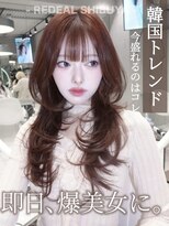 レディアル 渋谷(REDEAL)&nbsp;韓国パーマ/韓国風パーマ/ミインパーマ/[レイヤーカット/渋谷]