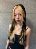 黒髪/クラゲヘアー/オリーブグレー/小顔/ココアベージュ/渋谷