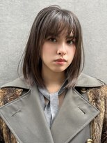 ロンド 銀座(Lond)&nbsp;【Noa】ヘイリーボブ前髪レイヤーカット小顔/髪質改善/縮毛矯正