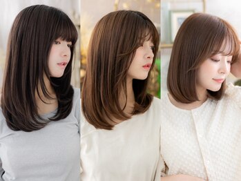 カバーヘア ブリス 北浦和(COVER HAIR bliss)の写真/北浦和駅0分★クセもダメージも同時に悩み解決!特許取得成分+こだわり縮毛矯正薬剤と新アイロンで艶髪に