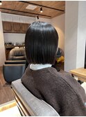 【ADORE横浜】パッツンボブ×暗髪ボブ
