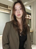 ニュートン(NEWTON)&nbsp;レイヤーカット　レイヤー　顔周り　韓国　学割　透明感カラー