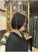 コテ巻き風パーマ/くびれレイヤーボブ/韓国巻き風/顔周りカット2