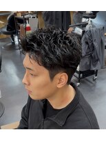 メンズ ソース 茶屋町(MEN'S SOURCE)&nbsp;〈梅田/茶屋町〉〈和湯〉ルーズショートパーマ