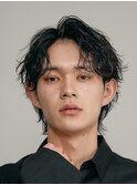 銀座シャドウパーマニュアンスパーマツーブロックメンズパーマ