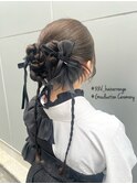 カチモリ系リボンアレンジ/名定