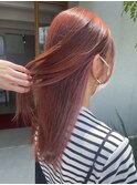 ★美髪＃ダブルカラー＃レトロピンクベージュ＃モテ髪＃学割