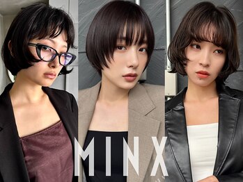 ミンクス 原宿店(MINX)の写真/カミカリスマ三つ星★総合13冠*韓国風/レイヤーカット/小顔レイヤーならMINX!小顔効果抜群の顔周りカット◎