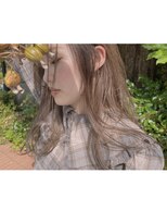 アースエレガンス 田町店(EARTH Elegance)&nbsp;まろやかベージュ×ローレイヤースタイル