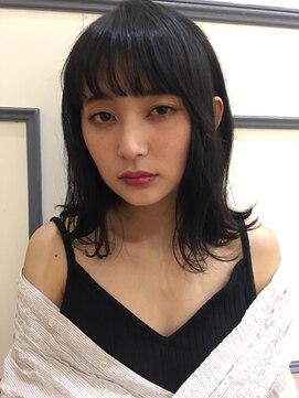 ネオリーブエム(Neolive em;) Neolive em; 暗髪ミディ2☆