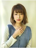【GARDEN 田中麻由】くびれセミディオトナ女子アッシュベージュ