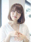 シンプル可愛いボブ