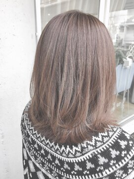 フレア 心 武庫之荘(flare) 外はねミディ*グレージュ