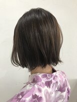 アリウス(ALIUS by posh)&nbsp;【ALIUS 池袋 小川真一】ベージュ切りっぱなしボブ