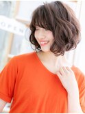 ■オリーブカラーxセミウェットウェーブ107-2★上尾20代30代40代