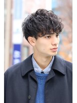 ネイビー(NAVY)&nbsp;グラデーション刈り上げ　グランメゾン風木村拓哉さん