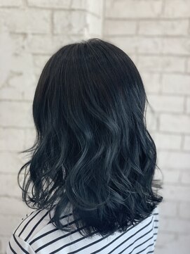 アジールヘア 所沢プロペ通り店(agir hair) ブルーブラック