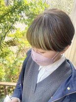 オネスト 北習志野店(onest) 耳かけショート/インナーカラー