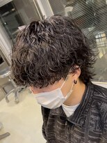 フィフスワン(fifth one)&nbsp;ツイストスパイラルパーマツイストパーマメンズマッシュウルフ