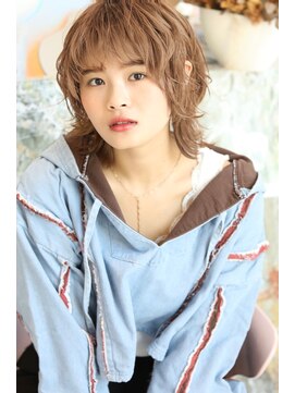 モナバイルーブル(MONA by Louvre) 【MONA】無造作ウルフパーマ♪