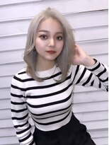 モアナ バイ ヘッドライト 沖縄南風原店(Moana by HEADLIGHT)&nbsp;Moana【南風原】#ホワイトベージュ#ケアブリーチ#ハイトーン