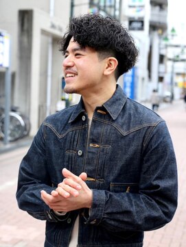 メイン(MENIN) 【MENIN相模大野】短髪×パーマ