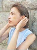 前髪長めショートボブ/ショートカット/ショート/20代/30代/40代