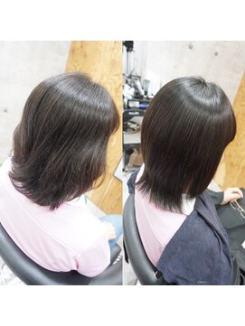 ヘアテリア リュウ 大塚(hair teria ryu) 縮毛矯正/髪質改善/艶髪ストレート