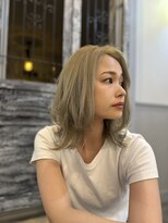 アンスール(Un Seul)&nbsp;ハイトーンカラー　プラチナベージュ