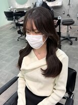 ジーニー 千葉(GENiE)&nbsp;黒髪/ボブルフ/ネビージュ/小顔/ワンレン/韓国/髪質改善/前髪