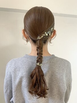 ゼスト ジグ(ZEST ZIGU) タイトヘア　お呼ばれヘア　ヘアアレンジ【maiko】