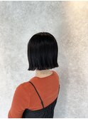 地毛風カラーで外ハネボブ