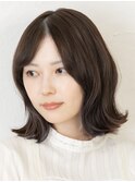 くびれグレージュ×似合わせカットウェーブ