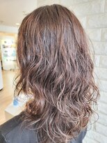 松本平太郎美容室 国立店 ロングローレイヤーウェーブ×クリープパーマ/30代40代50代60代